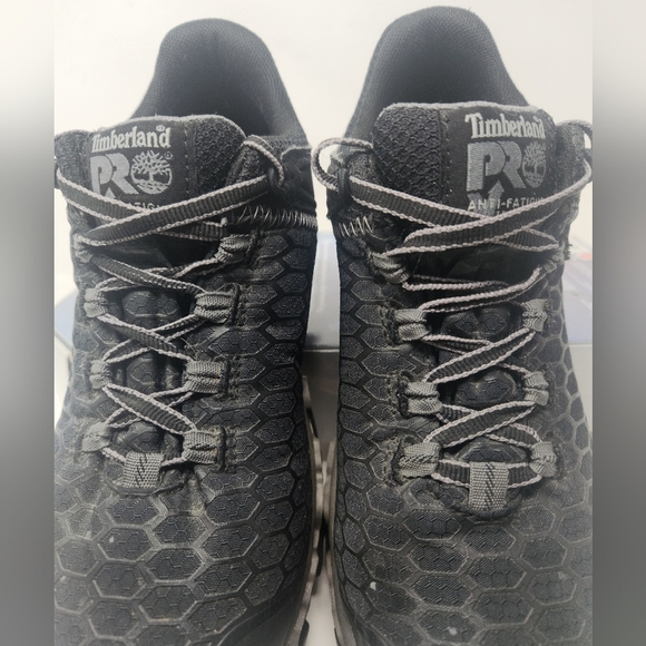 Timberland PRO STEEL TOE Powertrain Sport Raptek Safety Sneaker Size 7 Wide - Picture 6 of 15